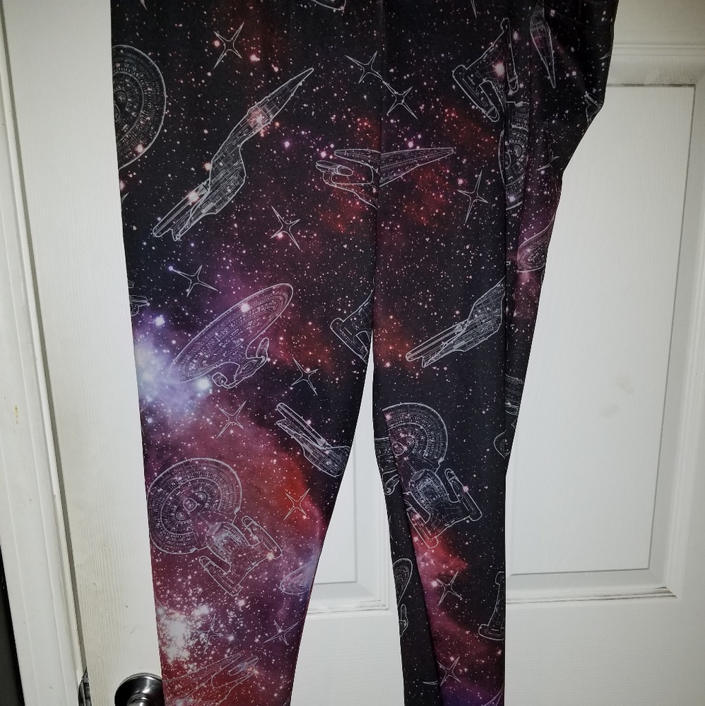 Nwot Star Trek Leggings Size 3X